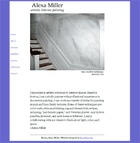 Alexa Miller Artistic Interior Painting Screen Shot